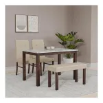 Roxbury 4-Seater Dining Kit with Bench at ₹19400 | Amazon Deal Roxbury 4-Seater Dining Kit with Bench at ₹19400 | Amazon Deal