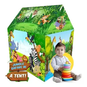 MiniExplorer Indian Jungle Safari Kids Tent House at ₹343 | Amazon Deal MiniExplorer Indian Jungle Safari Kids Tent House at ₹343 | Amazon Deal
