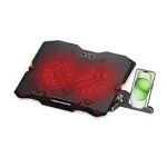 Ant Esports NC150 Ultra Slim Portable Laptop Cooling Pad with Dual 125mm Red LED Fans, 5-Height Adjustable Stand, 2 USB Ports & Phone Holder at ₹589 | Amazon Deal Ant Esports NC150 Ultra Slim Portable Laptop Cooling Pad with Dual 125mm Red LED Fans, 5-Height Adjustable Stand, 2 USB Ports & Phone Holder at ₹589 | Amazon Deal