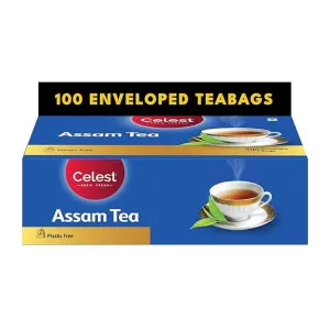Celest 100 Enveloped Assam Black Tea Bags at ₹80 | Amazon Deal Celest 100 Enveloped Assam Black Tea Bags at ₹80 | Amazon Deal