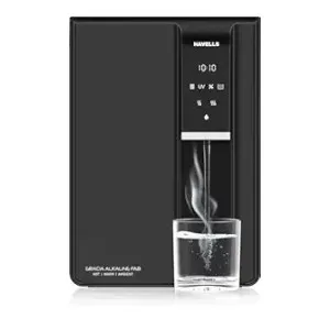 Havells Gracia Alkaline Water Purifier (Black) – RO+UV+Alkaline, Hot, Warm & Ambient Water Havells Gracia Alkaline Water Purifier (Black) – RO+UV+Alkaline, Hot, Warm & Ambient Water
