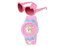 Pink Unicorn Watch & Sunglasses Combo for Kids – Rs. 299 Pink Unicorn Watch & Sunglasses Combo for Kids – Rs. 299