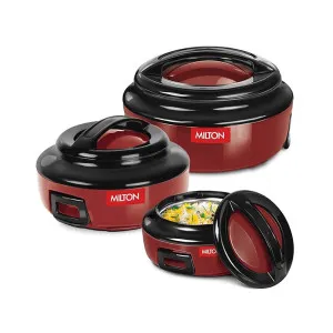 Milton Ernesto Stainless Steel Casserole Set of 3 Milton Ernesto Stainless Steel Casserole Set of 3