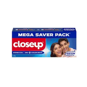 Closeup Intense Cool Blue Gel Toothpaste with Cooling Beads at ₹152 | Amazon Deal Closeup Intense Cool Blue Gel Toothpaste with Cooling Beads at ₹152 | Amazon Deal