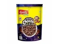 Kwality Multigrain Chocos Moons and Stars 375g at Rs 139 Kwality Multigrain Chocos Moons and Stars 375g at Rs 139