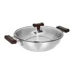 Solimo Triply Kadhai 24 Cm with Glass Lid at ₹1015 | Amazon Deal Solimo Triply Kadhai 24 Cm with Glass Lid at ₹1015 | Amazon Deal