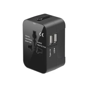 Humble Universal Travel Adapter Dual USB Charging Ports Humble Universal Travel Adapter Dual USB Charging Ports