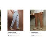 Campus Sutra Men’s Trousers Upto 85% Off From Rs 379 Campus Sutra Men’s Trousers Upto 85% Off From Rs 379