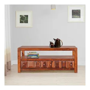 HomeTown Woodrow Solid Wood Center Table at ₹14880 | Amazon Deal HomeTown Woodrow Solid Wood Center Table at ₹14880 | Amazon Deal