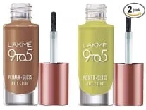 Lakme 9 To 5 Nail Colour Combo, 6 ML for Rs 208 Lakme 9 To 5 Nail Colour Combo, 6 ML for Rs 208