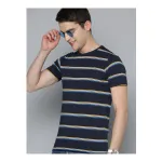 HERE&NOW Men Blue & White Striped T-shirt at ₹189 | Myntra Deal HERE&NOW Men Blue & White Striped T-shirt at ₹189 | Myntra Deal