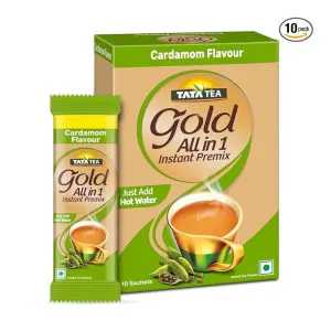 Tata Tea Gold Cardamom Tea 10 Sachets Tata Tea Gold Cardamom Tea 10 Sachets