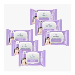 Claret Gentle Makeup Removal Wet Wipes (Pack Of 6) at ₹217 | Amazon Deal Claret Gentle Makeup Removal Wet Wipes (Pack Of 6) at ₹217 | Amazon Deal