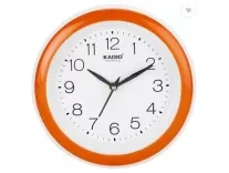 Kadio Analog 20cm Wall Clock (Orange with Glass) – Rs. 159 Kadio Analog 20cm Wall Clock (Orange with Glass) – Rs. 159