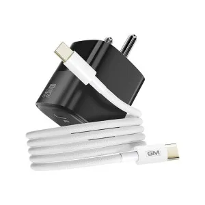 GM G+ 25W GaN Charger with 60W USB-C Cable GM G+ 25W GaN Charger with 60W USB-C Cable