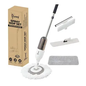 Zureni Spray Mop Stick Set with 3 Adjustable Head & Refills at ₹545 | Amazon Deal Zureni Spray Mop Stick Set with 3 Adjustable Head & Refills at ₹545 | Amazon Deal