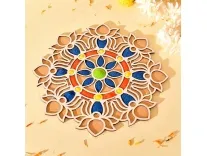 Diwali Rangoli Stencils Kit (12 Inch) for Rs.169 Diwali Rangoli Stencils Kit (12 Inch) for Rs.169