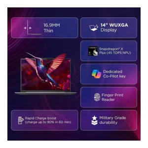Lenovo IdeaPad Slim 5 Snapdragon X Plus (16 GB/1 TB SSD) – Rs.11250 Off Lenovo IdeaPad Slim 5 Snapdragon X Plus (16 GB/1 TB SSD) – Rs.11250 Off