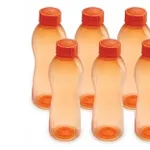 Cello Maxis PET Bottle Set 1 Litre Set of 6 Orange for Rs 171 Cello Maxis PET Bottle Set 1 Litre Set of 6 Orange for Rs 171