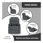 Perfect Homes Leatherette Manual Recliner (Grey) at ₹7699 | Flipkart Deal Perfect Homes Leatherette Manual Recliner (Grey) at ₹7699 | Flipkart Deal