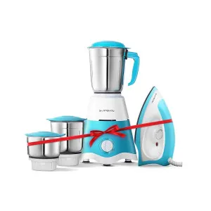 Longway Super Dlx Mixer Grinder (700W Motor) with Kwid 1100W Dry Iron at ₹1599 | Amazon Deal Longway Super Dlx Mixer Grinder (700W Motor) with Kwid 1100W Dry Iron at ₹1599 | Amazon Deal