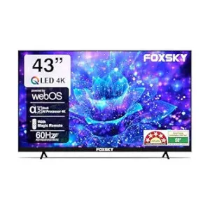 Foxsky 43FS 4K 43-inch QLED Smart TV WebOS Foxsky 43FS 4K 43-inch QLED Smart TV WebOS