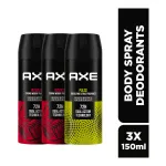 AXE Intense & Pulse Body Spray Pack of 3 at ₹224 | Flipkart Deal AXE Intense & Pulse Body Spray Pack of 3 at ₹224 | Flipkart Deal