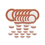 La Opala Diva Sovrana Collection 33 pcs Dinner Set Regent Red at ₹1652 | Amazon Deal La Opala Diva Sovrana Collection 33 pcs Dinner Set Regent Red at ₹1652 | Amazon Deal