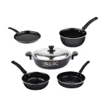 ATEVON 5-Piece Nonstick Cookware Set at ₹699 | Amazon Deal ATEVON 5-Piece Nonstick Cookware Set at ₹699 | Amazon Deal