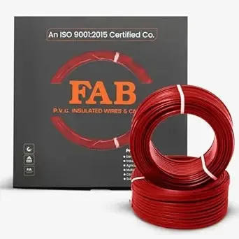 FAB PVC Insulated Wire 2.5mm 90m – Rs. 1139 FAB PVC Insulated Wire 2.5mm 90m – Rs. 1139
