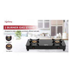 Lifelong LLGS602 Glass Automatic Gas Stove (2 Burners) at ₹1549 | Flipkart Deal Lifelong LLGS602 Glass Automatic Gas Stove (2 Burners) at ₹1549 | Flipkart Deal