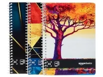 Amazon Basics Metal Spiral Notebooks A5 160 Sheets Pack of 3 Rs. 152 Amazon Basics Metal Spiral Notebooks A5 160 Sheets Pack of 3 Rs. 152