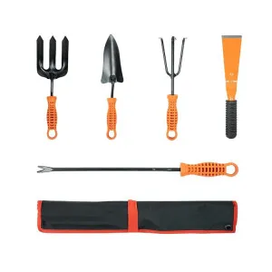 TrustBasket Greenkeeper Tool Kit with Bag – 5 Pcs Gardening Tools Set at ₹335 | Amazon Deal TrustBasket Greenkeeper Tool Kit with Bag – 5 Pcs Gardening Tools Set at ₹335 | Amazon Deal