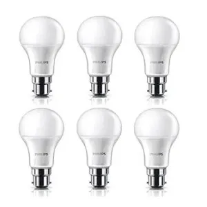 Philips 9-Watts B22 LED Warm White Bulb, Pack of 6 at ₹408 | Amazon Deal Philips 9-Watts B22 LED Warm White Bulb, Pack of 6 at ₹408 | Amazon Deal
