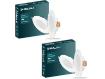 Bajaj 5W LED Downlight (Pack of 2) for Rs. 249 Bajaj 5W LED Downlight (Pack of 2) for Rs. 249
