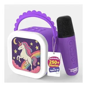 WonderBuddy StoryBox Mini 250+ Stories Karaoke Mic – Unicorn WonderBuddy StoryBox Mini 250+ Stories Karaoke Mic – Unicorn