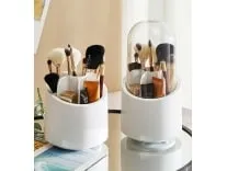Cosmetic Makeup Brush Holder 360° Rotating Dust-proof Organiser – Rs. 319 Cosmetic Makeup Brush Holder 360° Rotating Dust-proof Organiser – Rs. 319