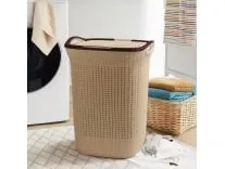 PrettyKrafts 70L Laundry Basket with Lid Rs 997 PrettyKrafts 70L Laundry Basket with Lid Rs 997