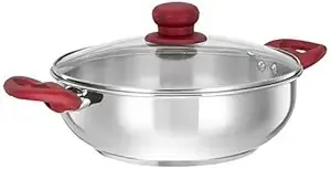Amazon Solimo Stainless Steel Kadai 24cm – Rs 665 Amazon Solimo Stainless Steel Kadai 24cm – Rs 665