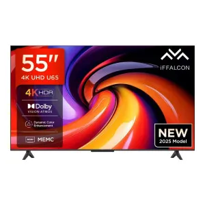 iFFALCON U65 55 inch Ultra HD 4K LED Smart Google TV 2025 Edition at ₹21289 | Flipkart Deal iFFALCON U65 55 inch Ultra HD 4K LED Smart Google TV 2025 Edition at ₹21289 | Flipkart Deal