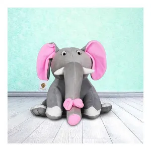 Goldenhub Grey Teddy Elephant Plush Soft Toy, 30 cm at ₹133 | Amazon Deal Goldenhub Grey Teddy Elephant Plush Soft Toy, 30 cm at ₹133 | Amazon Deal