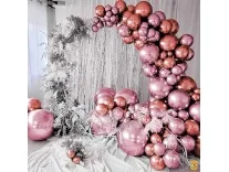 Just Party 50Pcs Rose Gold & Lavender Balloons for Decorations – Rs. 107 Just Party 50Pcs Rose Gold & Lavender Balloons for Decorations – Rs. 107