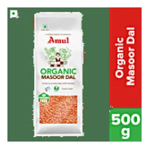 Amul Organic Masoor Dal, 500 g at ₹29 | BigBasket Deal Amul Organic Masoor Dal, 500 g at ₹29 | BigBasket Deal