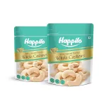 Happilo Natural Cashews 400g (Pack of 2) – Unsalted, Crunchy & Nutritious Happilo Natural Cashews 400g (Pack of 2) – Unsalted, Crunchy & Nutritious