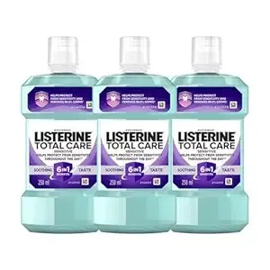 Listerine Total Care Sensitive 250ml (Pack of 3) Rs. 414 Listerine Total Care Sensitive 250ml (Pack of 3) Rs. 414
