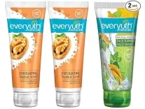 Everyuth Walnut Scrub 100gm (Pack of 2) & Anti Acne Combo Deal – Rs. 302 Everyuth Walnut Scrub 100gm (Pack of 2) & Anti Acne Combo Deal – Rs. 302