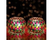 Purple Tree Moroccan Tealight Candle Holders Pack of 2 Diwali Gift Rs 249 Purple Tree Moroccan Tealight Candle Holders Pack of 2 Diwali Gift Rs 249