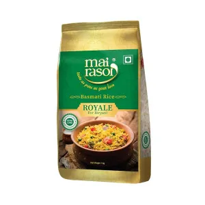 MAI RASOI Basmati Rice Royale Biryani Special 1 Kg Pouch MAI RASOI Basmati Rice Royale Biryani Special 1 Kg Pouch