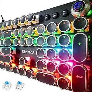 ChamZA K820 Mechanical Keyboard Blue Switches RGB – Rs 1349 ChamZA K820 Mechanical Keyboard Blue Switches RGB – Rs 1349