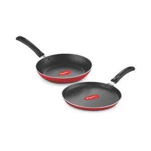 Pigeon Aluminium Nonstick Duo Pack Flat Tawa 250 and Fry Pan 200 at ₹549 | Amazon Deal Pigeon Aluminium Nonstick Duo Pack Flat Tawa 250 and Fry Pan 200 at ₹549 | Amazon Deal